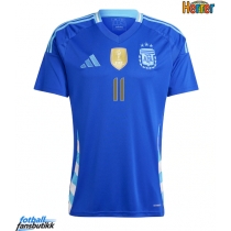 Argentina Angel Di Maria #11 Bortedrakt Copa America 2024 Kortermet